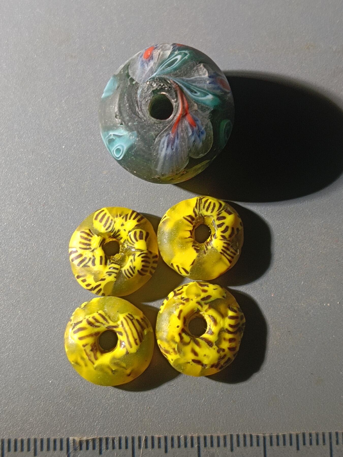 113期新疆红钱粟特钱币丝路钱币专场 A2巴基斯坦回流琉璃