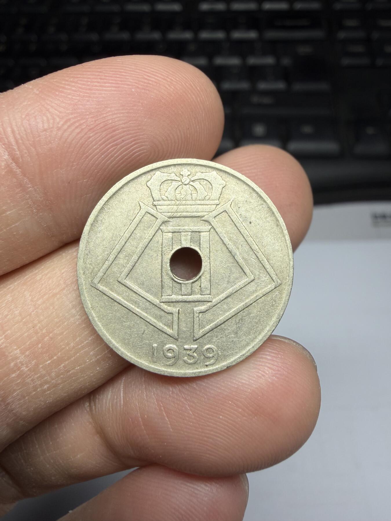 2025年集古藏今外币拍卖第二期-第1场—（总第301拍），可以寄存60天，满160元包邮。 1939年比利时10分