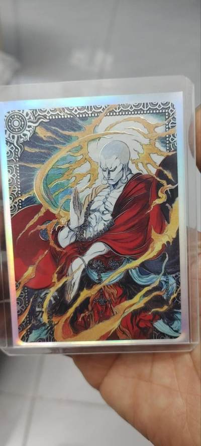 秋原瞳的小店第三十五期（年终大促2/3.进货入册的千万别错过，年味越来越浓了，无限接近快乐的时候那是最快乐的） - 卡游天龙八部丹青——火焰刀，鸠摩智，天龙剧情仅次于主角团的反派，善终悟道