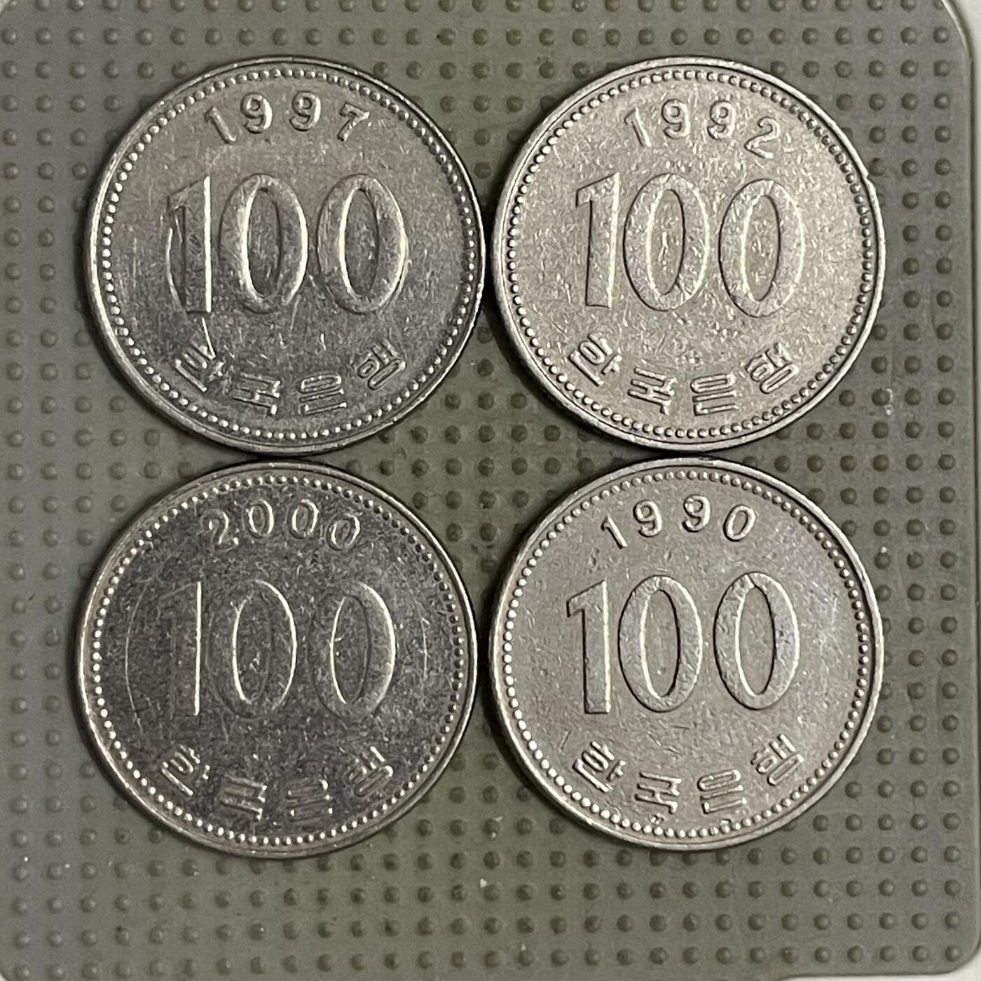 2026年第18场各国散币拍卖（总第168场） 韩国100韩元4枚