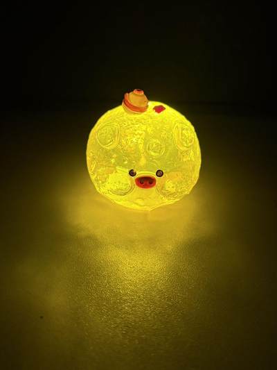 【0佣福利场】手办盲盒专场 周六晚上21点截拍 - 发光小福猪 把福气带回家（开关控制灯光）