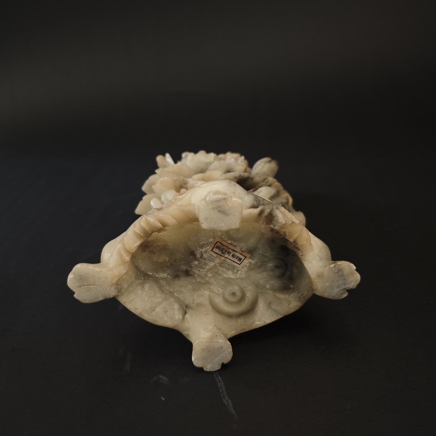 上海都达杂项专场九（全场包邮） 出口创汇期 寿山石花卉纹摆件1-360