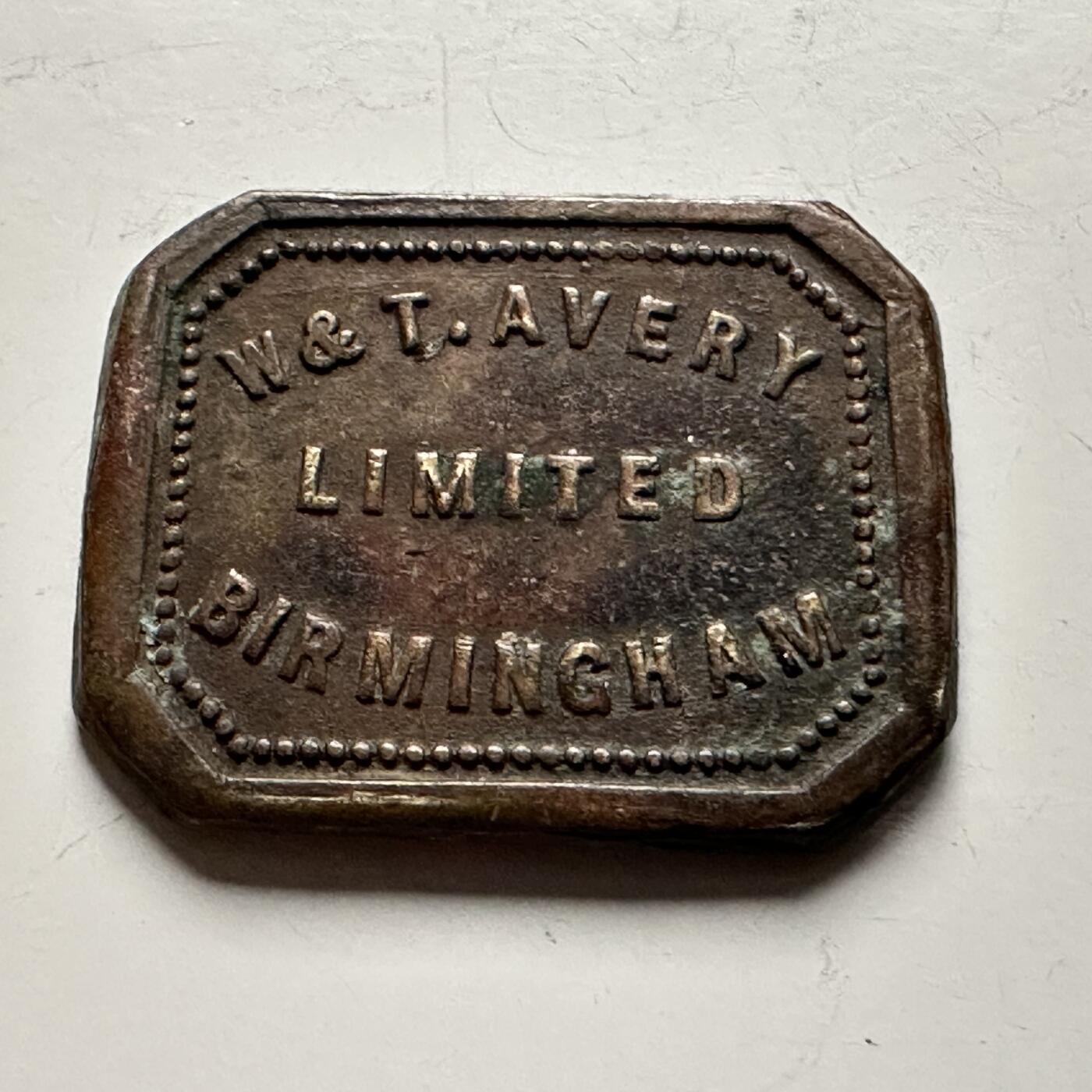 🌹外币初藏🌹🐯2026年第13场  每周二四六晚8️⃣点 接代拍 英国伯明翰W&T Avery公司1打兰药衡砝码 重约3.888克