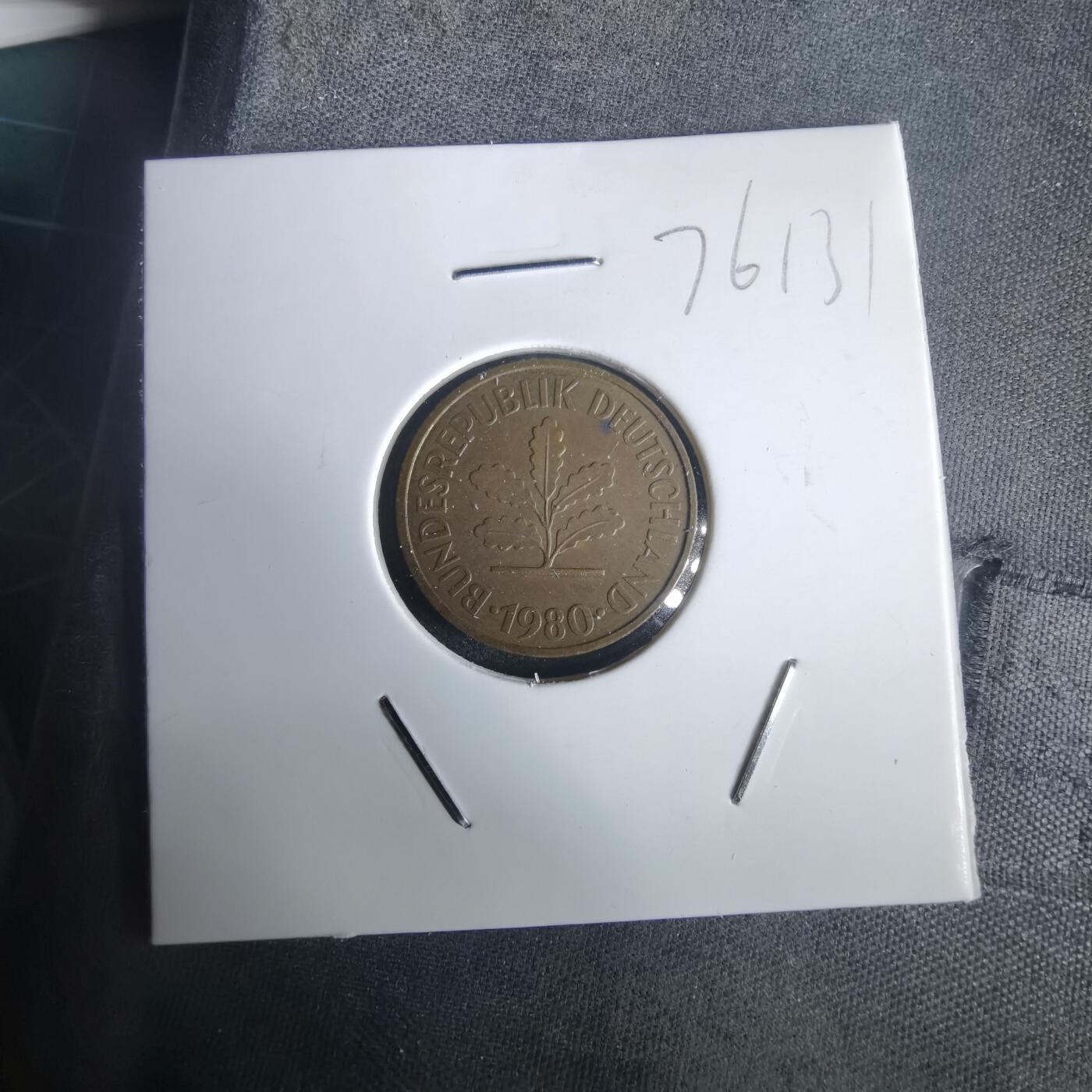 沼泽如烟--第976场 德国1980年5芬尼