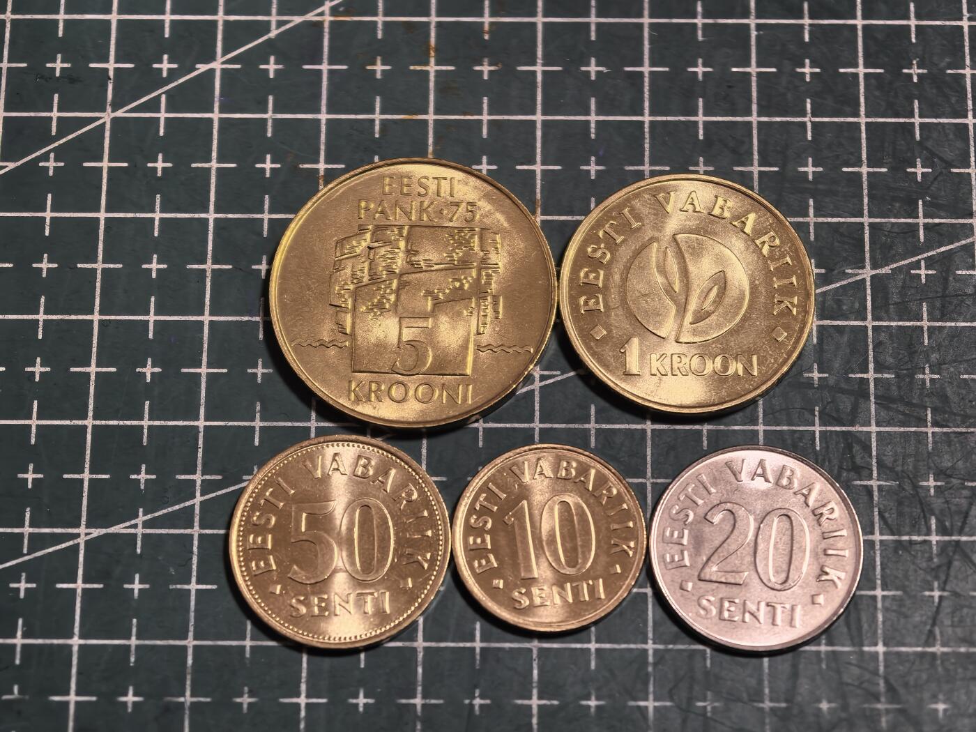 轻松集币无压力 爱沙尼亚套币/组