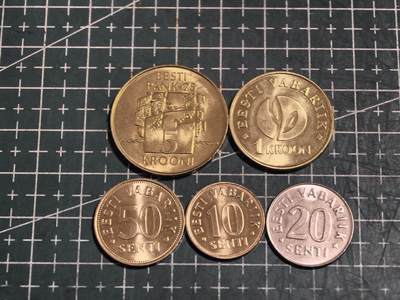 轻松集币无压力 - 爱沙尼亚套币/组