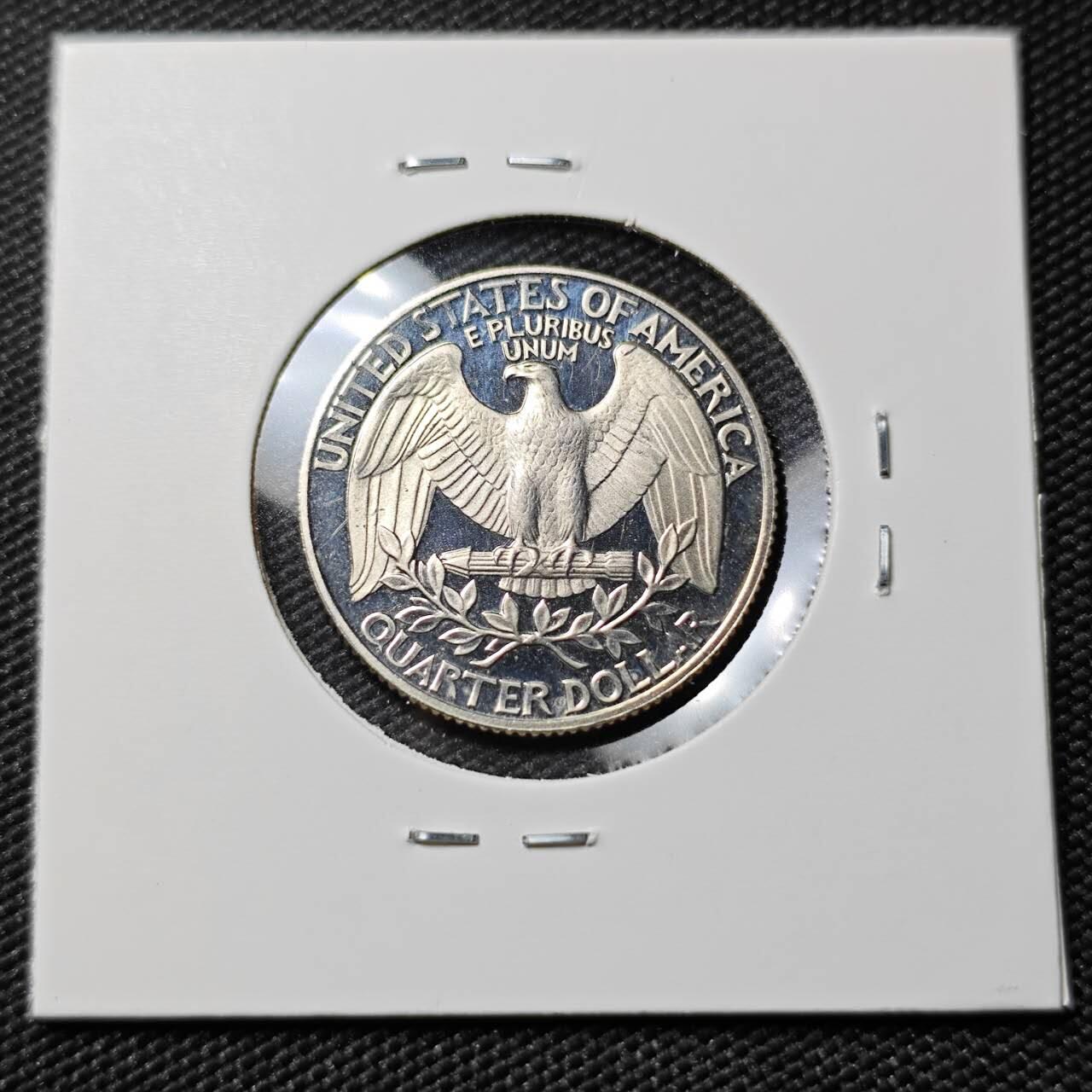 KK钱币收藏小铺  第390期  2月预留时间 周末发货  1987美国25分精制币