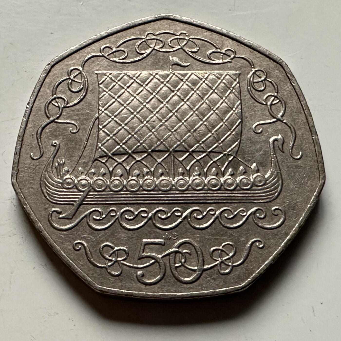 🌹外币初藏🌹🐯2026年第13场  每周二四六晚8️⃣点 接代拍 马恩岛1980年50便士