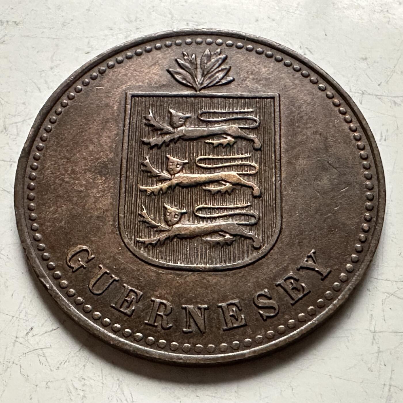 🌹外币初藏🌹🐯2026年第13场  每周二四六晚8️⃣点 接代拍 根西岛1914年四道布