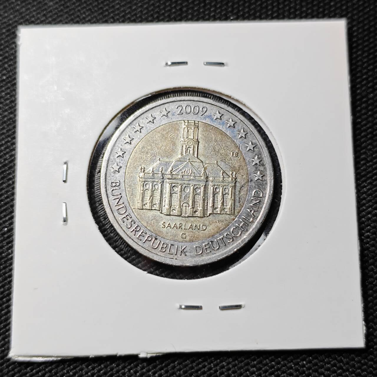 KK钱币收藏小铺  第390期  2月预留时间 周末发货  德国2欧纪念币