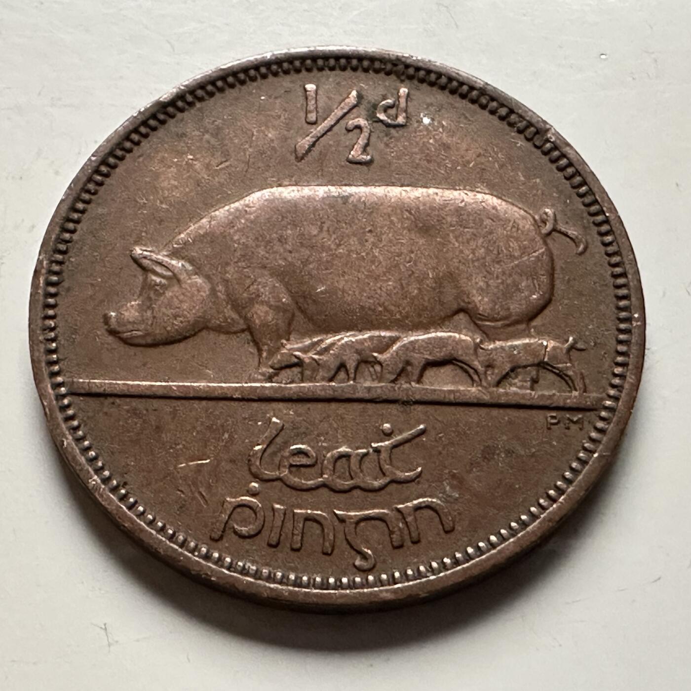 🌹外币初藏🌹🐯2026年第13场  每周二四六晚8️⃣点 接代拍 爱尔兰1942年1/2便士