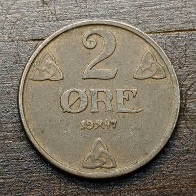 【铜匠收藏】★第142★散币专场 不寄存，30包邮。不满30元，支付5元运费。《接受代拍 代送NGC评级》 - 14【无寄存】1917年 挪威 2欧尔 铜币 哈康七世王冠 