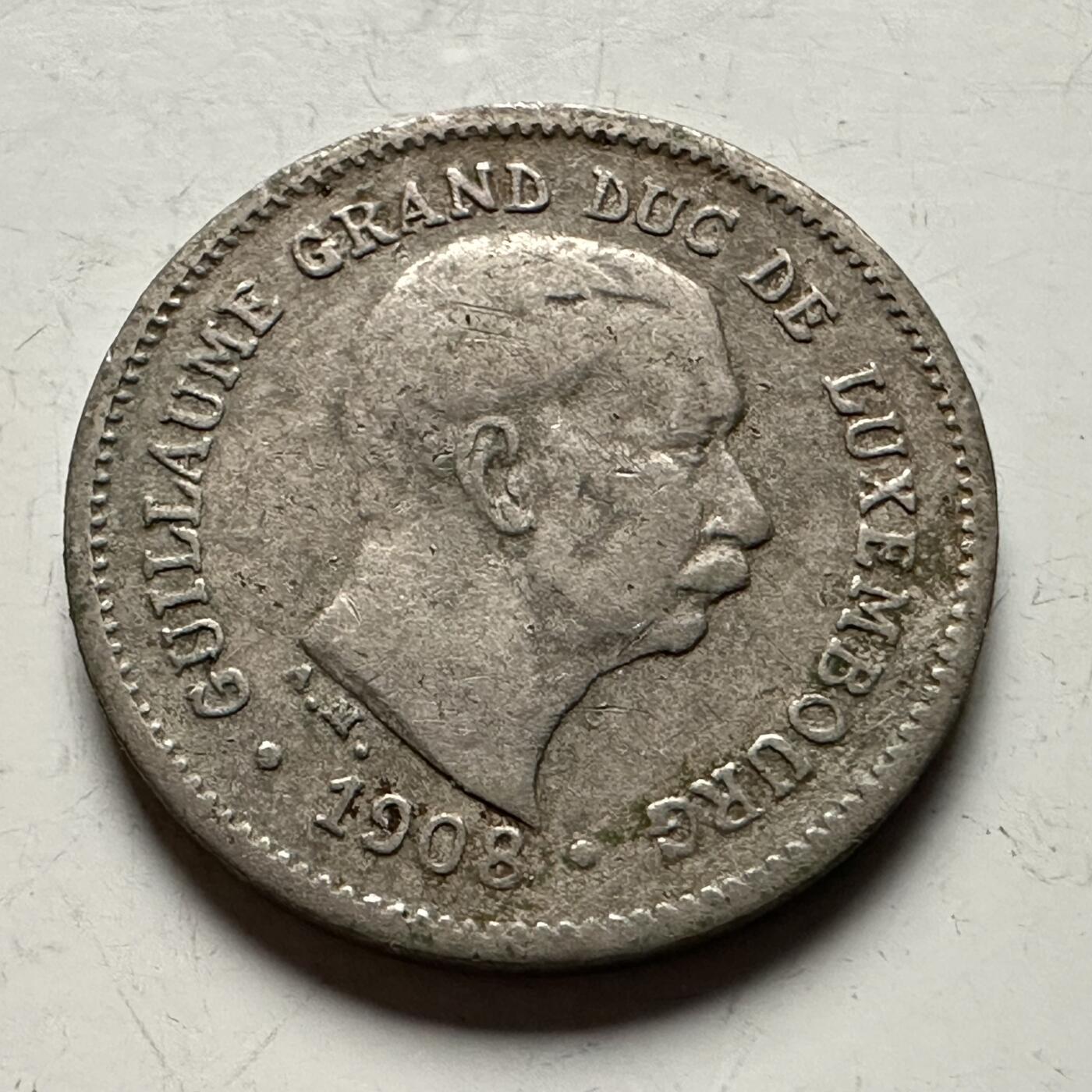 🌹外币初藏🌹🐯2026年第13场  每周二四六晚8️⃣点 接代拍 卢森堡1908年五分