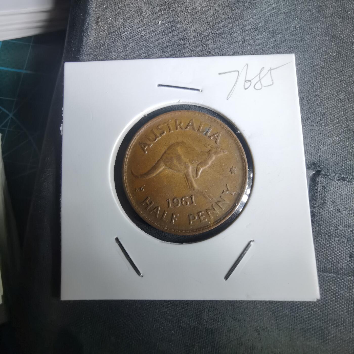 沼泽如烟--第976场 澳大利亚1961年半便士