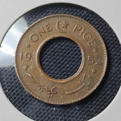 KK钱币收藏小铺  第390期  2月预留时间 周末发货 -  1952巴基斯坦铜币