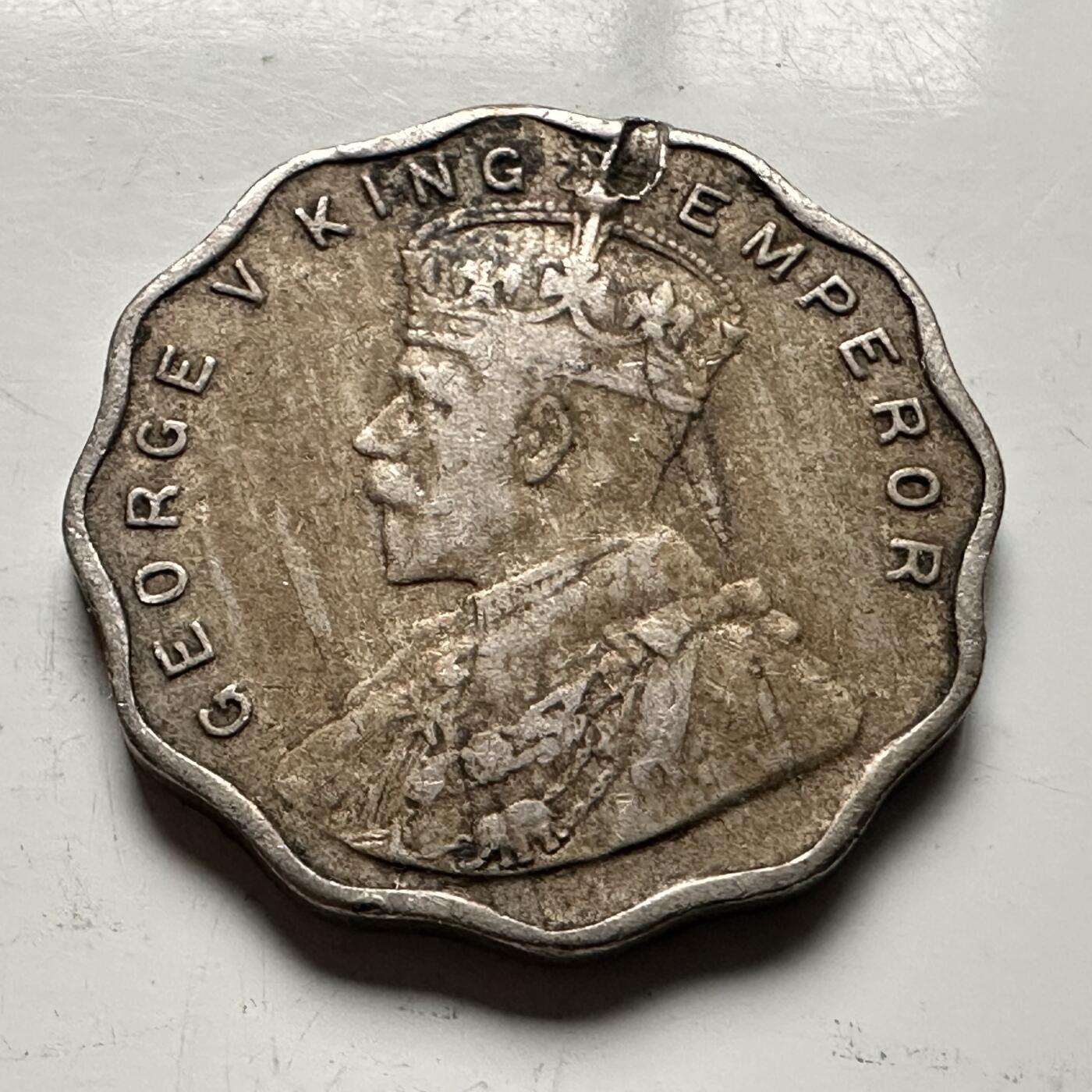 🌹外币初藏🌹🐯2026年第13场  每周二四六晚8️⃣点 接代拍 英属印度1918年1安娜