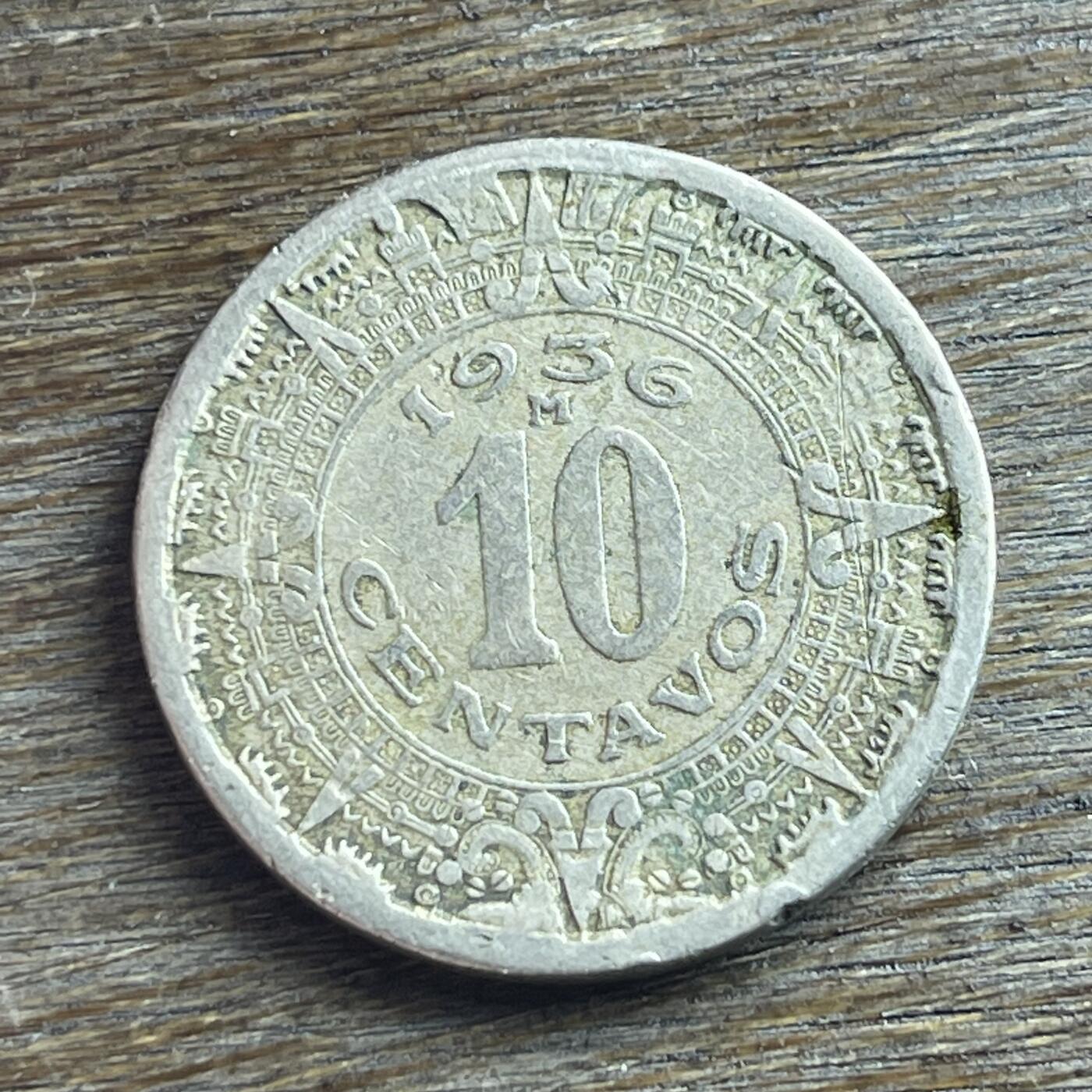 【本场4.12号发货】★第145加场★精品硬币 套币专场 不寄存，200包邮。不满200元，支付5元运费。《接受代拍 代送NGC评级》 100【无寄存】1936 墨西哥 10分 镍币