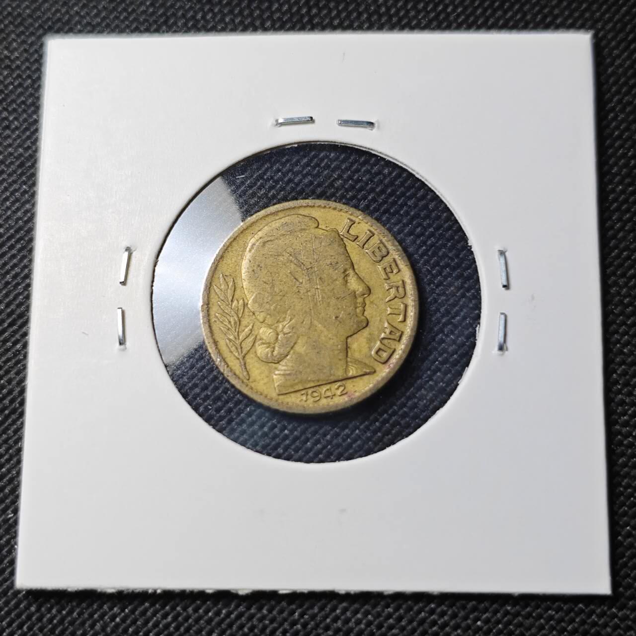 KK钱币收藏小铺  第390期  2月预留时间 周末发货  阿根廷10分铜币