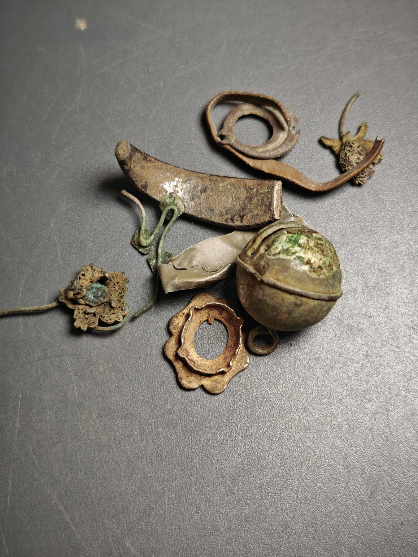 113期新疆红钱粟特钱币丝路钱币专场 老碎银子