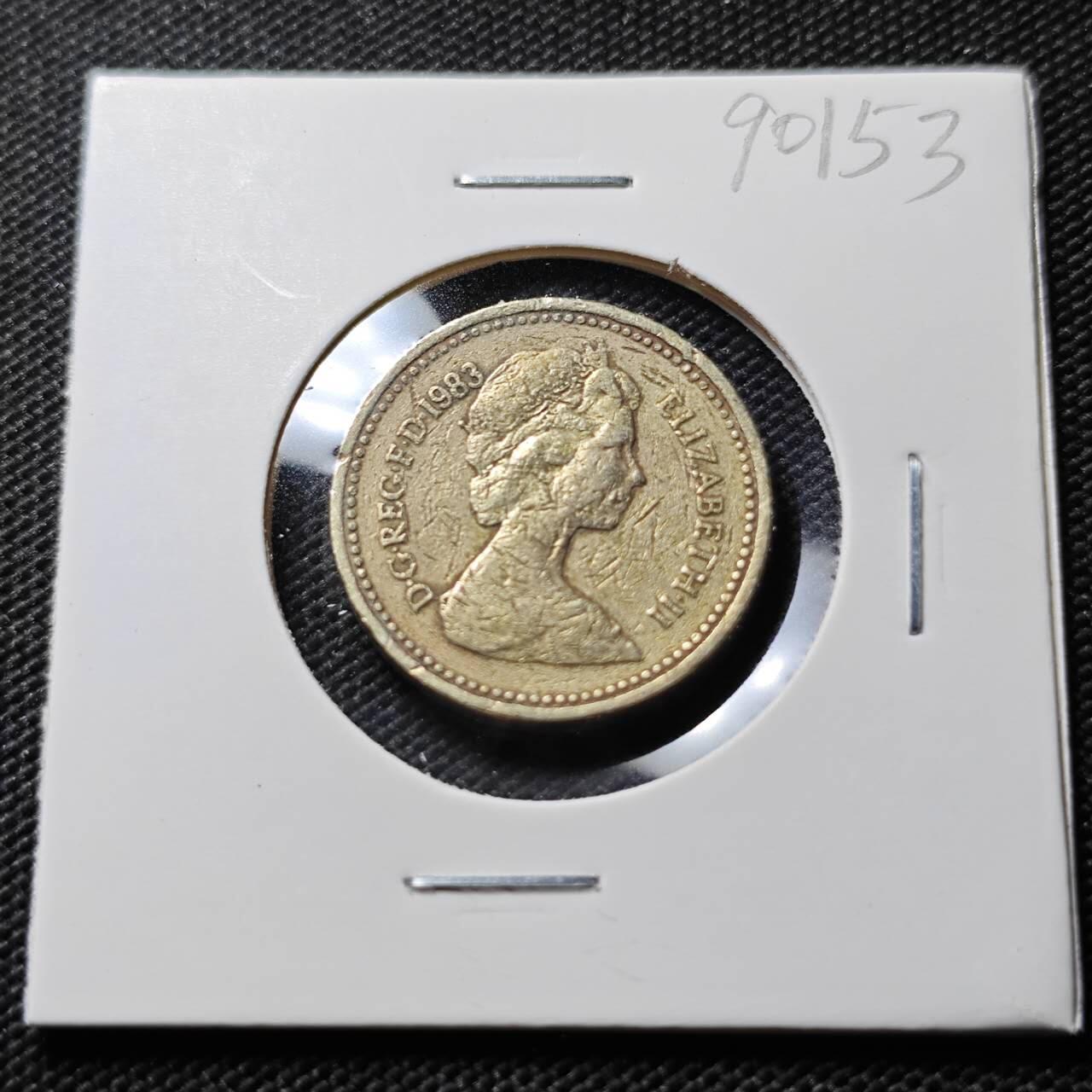 KK钱币收藏小铺  第390期  2月预留时间 周末发货  英国1镑