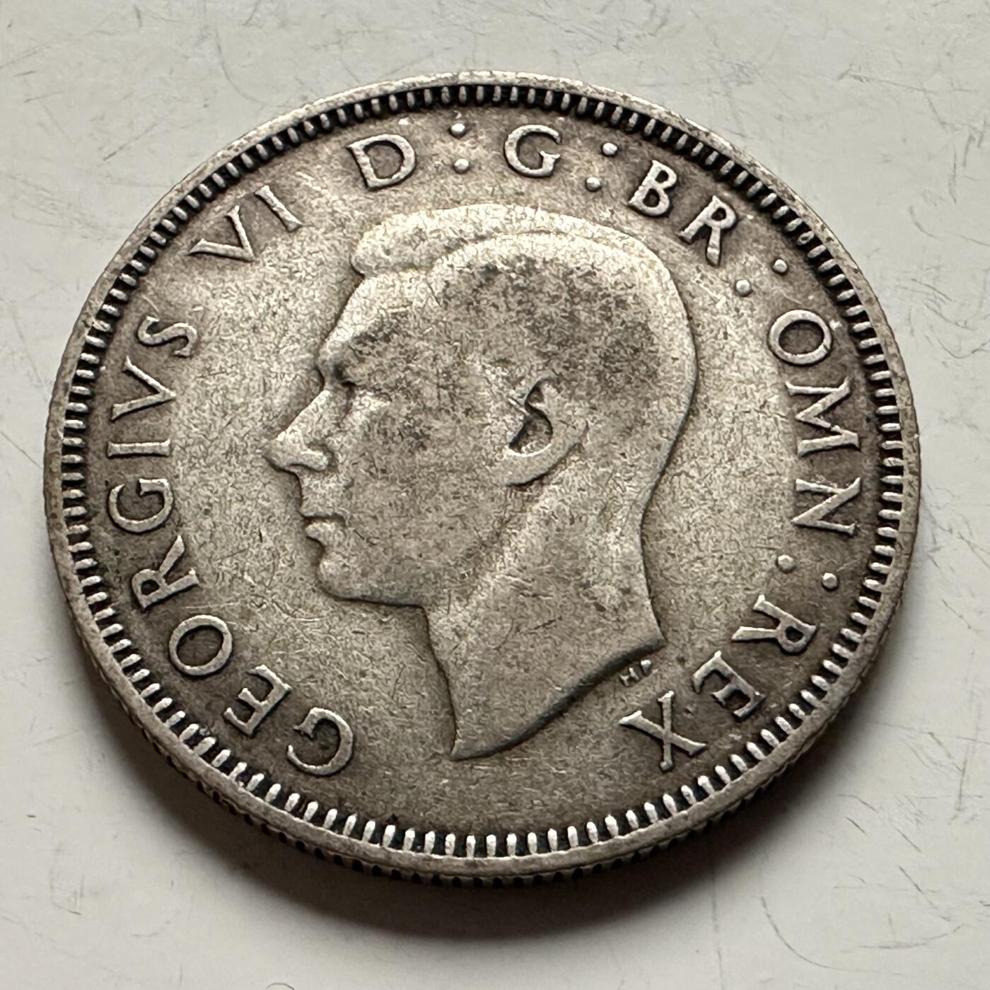 🌹外币初藏🌹🐯2026年第13场  每周二四六晚8️⃣点 接代拍  英国1940年1先令银币 5.65克50%银