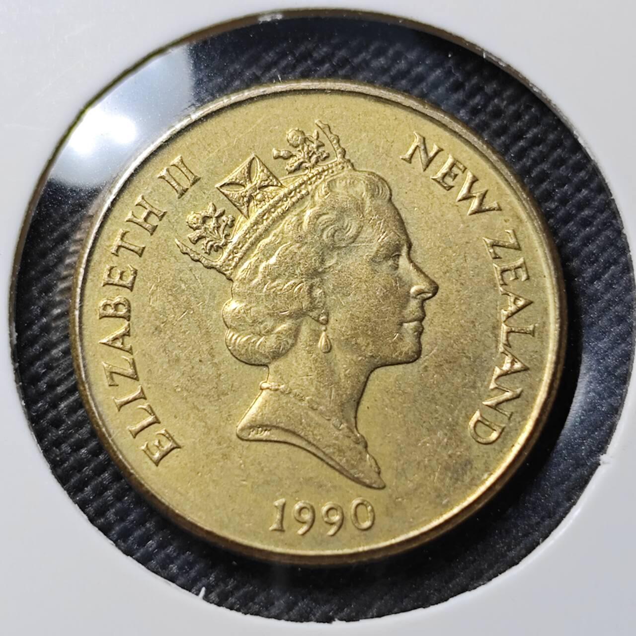 KK钱币收藏小铺  第390期  2月预留时间 周末发货  新西兰1元