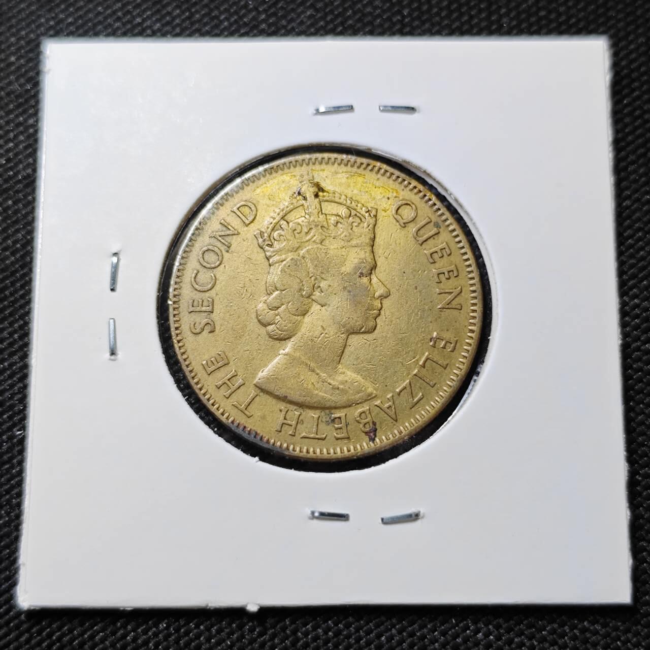 KK钱币收藏小铺  第390期  2月预留时间 周末发货  1960英属牙买加一便士铜币