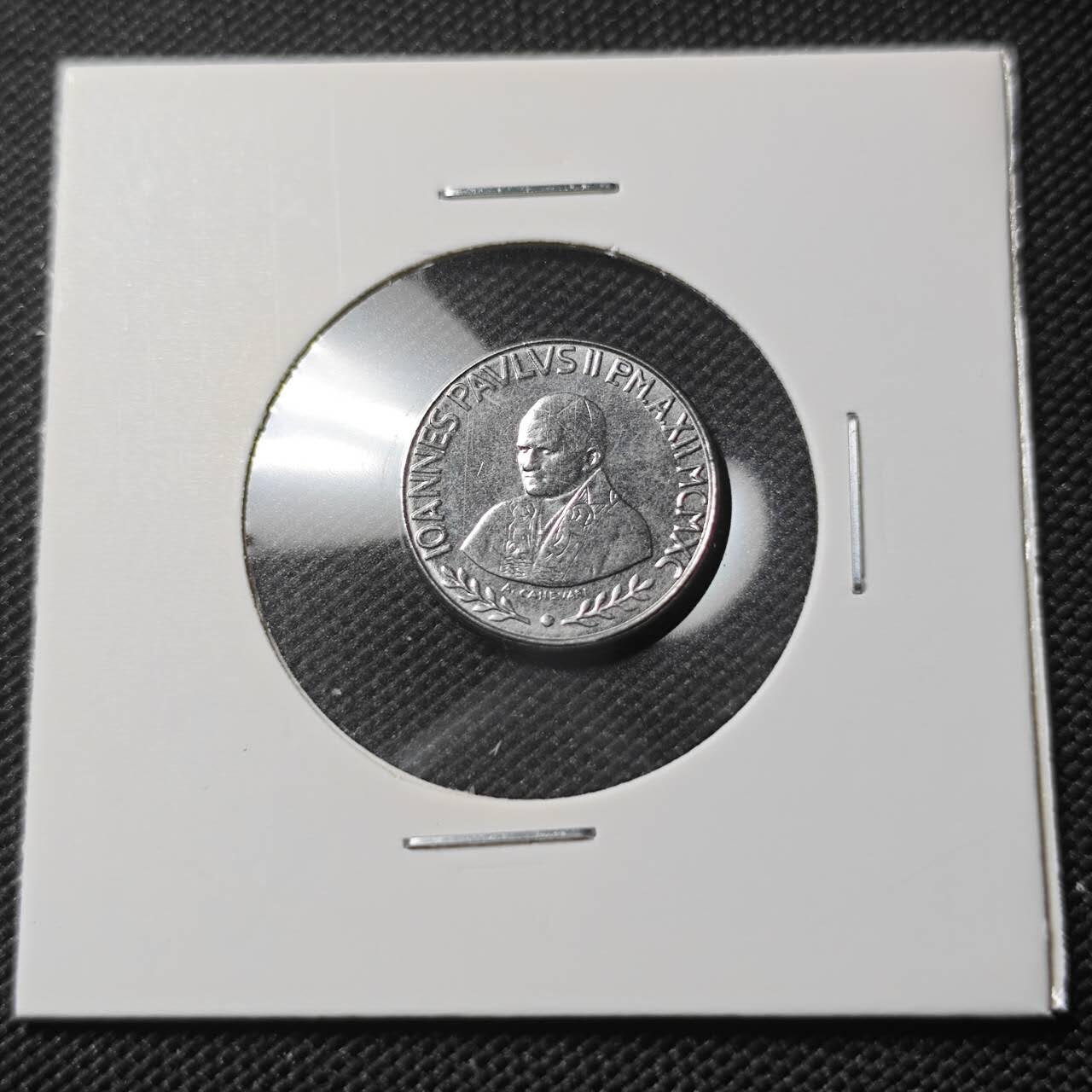 KK钱币收藏小铺  第390期  2月预留时间 周末发货  梵蒂冈50里拉