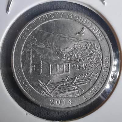 沼泽如烟--第976场 - 美国2014年25分纪念币