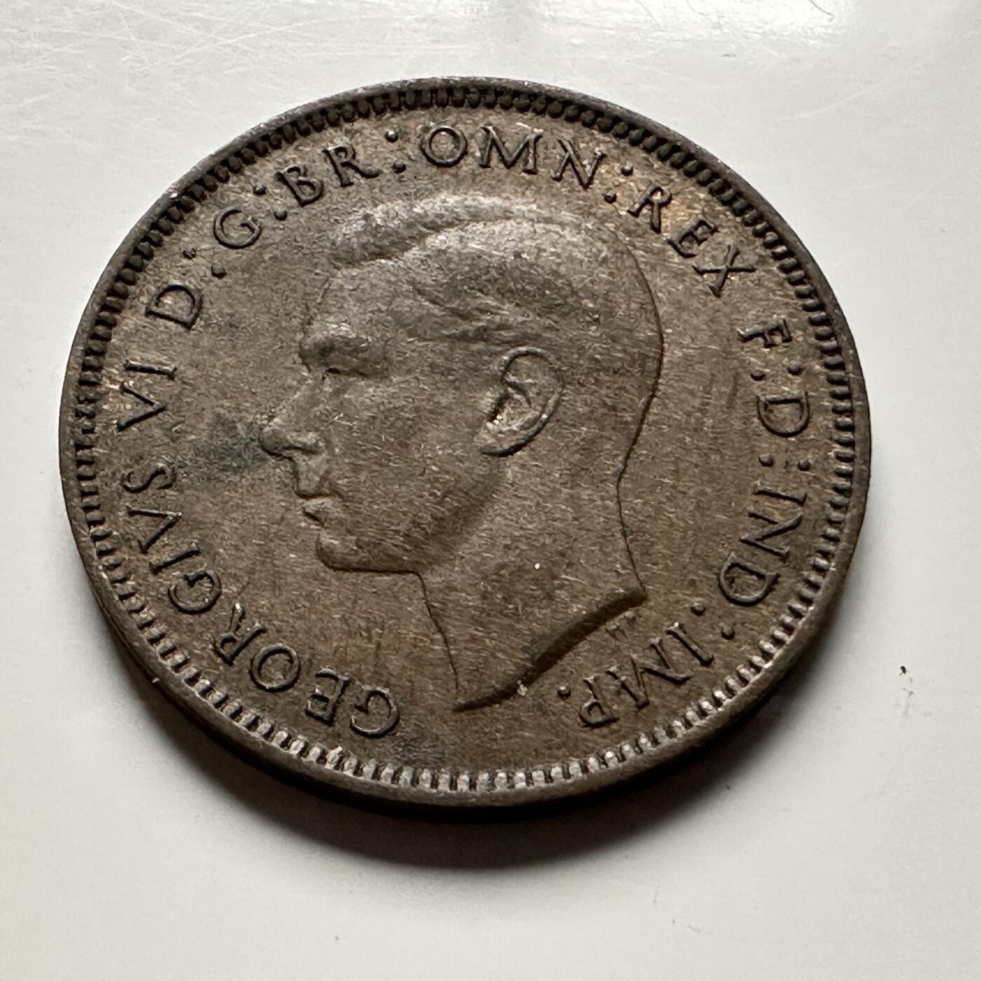 🌹外币初藏🌹🐯2026年第13场  每周二四六晚8️⃣点 接代拍 英国1948年一法新 c