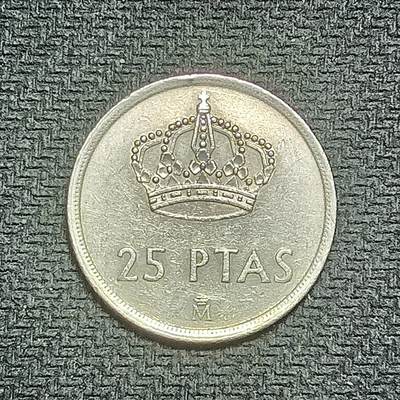 新2026B第六组世界各国精品钱币奖章纪念章花钱401-830 - 787西班牙25比塞塔