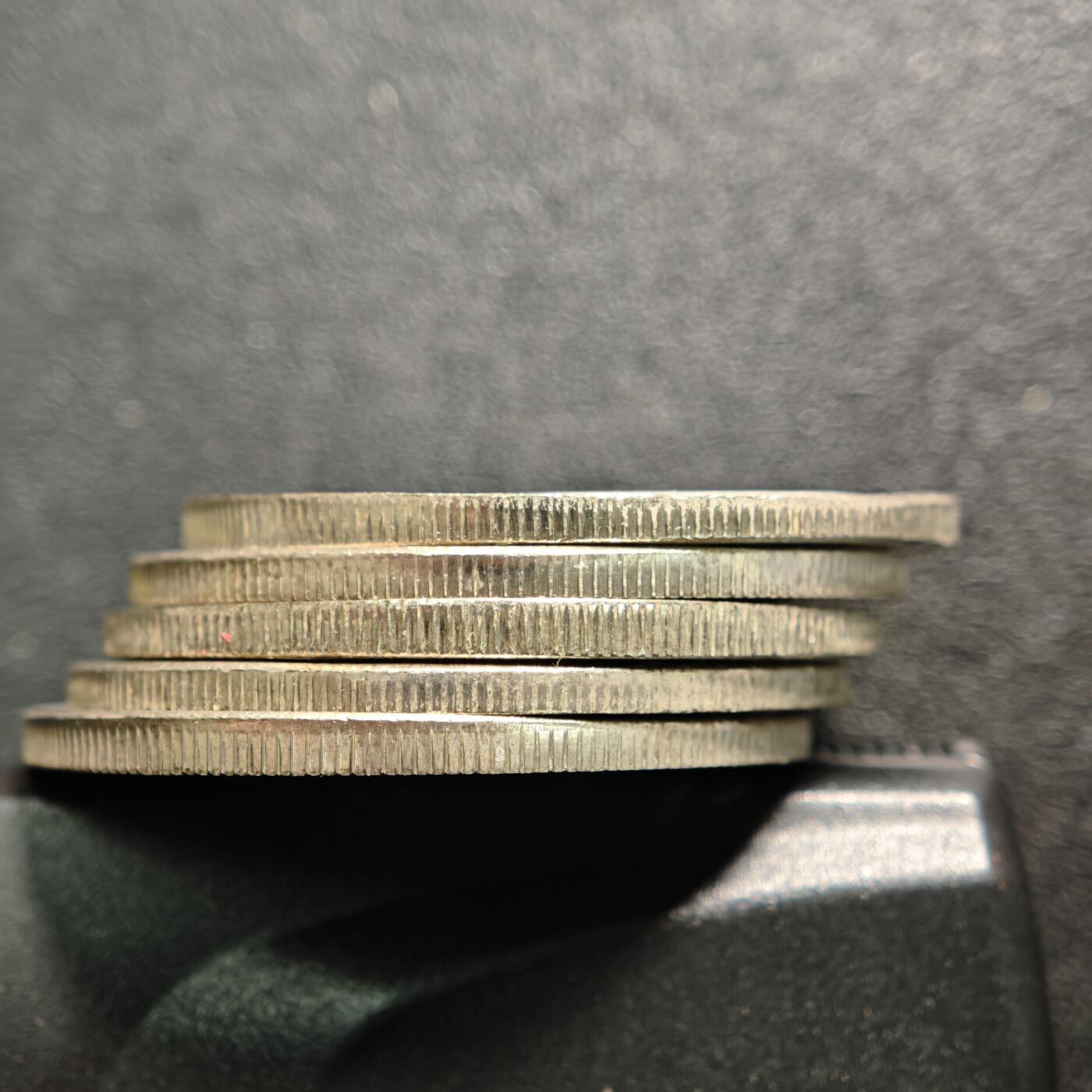 【德藏】世界币章拍卖第163期（拍品征集中~欢迎藏友联系） 1983年 梵蒂冈教皇金属纪念章 5枚一套 直径约：35.4mm/枚；重约：15.6g/枚