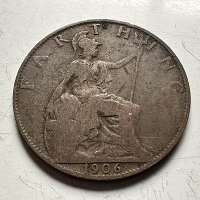 🌹外币初藏🌹🐯2026年第13场  每周二四六晚8️⃣点 接代拍 - 英国1906年一法新