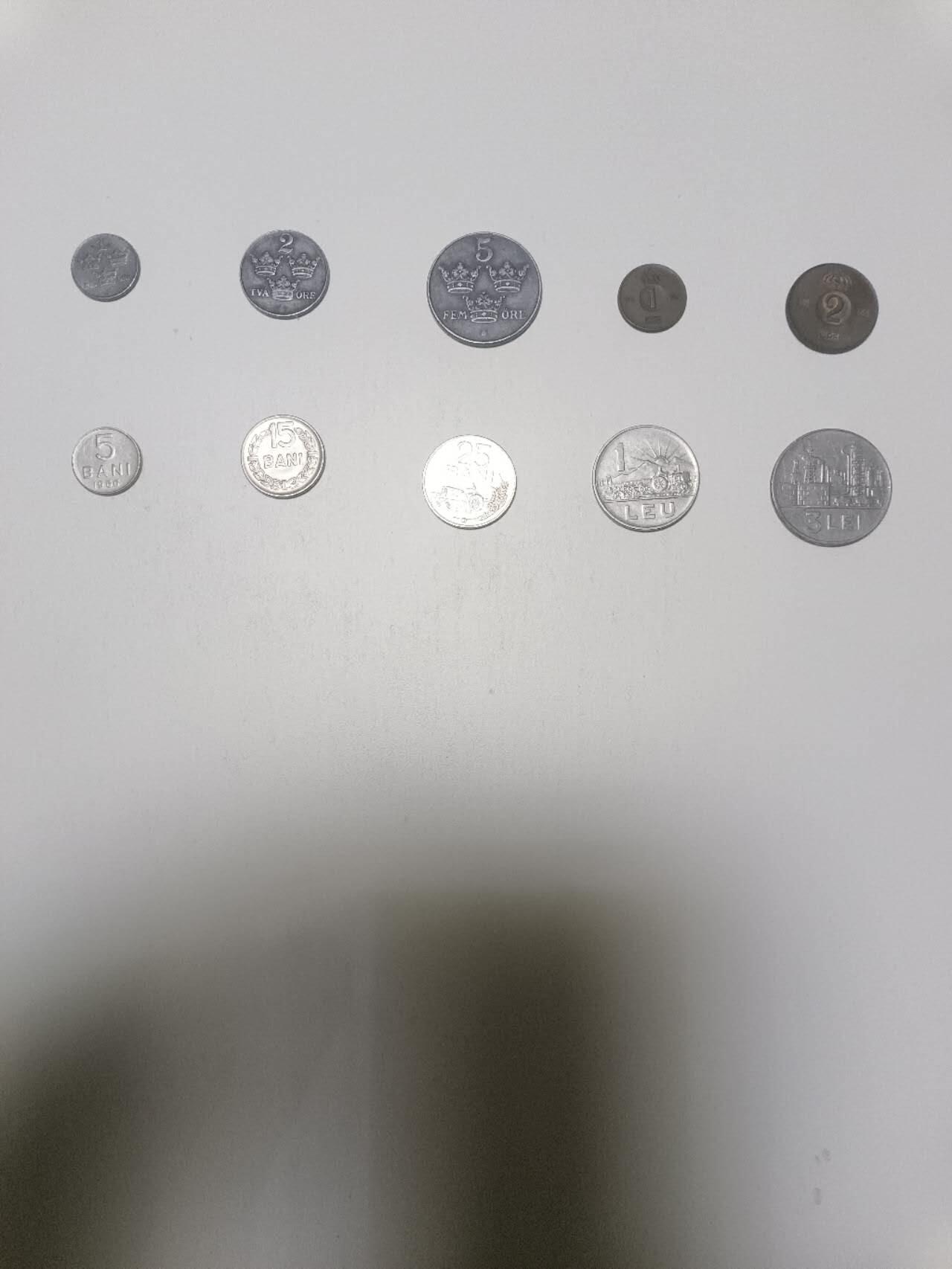 【20260129】非全新纸币和硬币第330场 欧洲国家10枚硬币不同版本