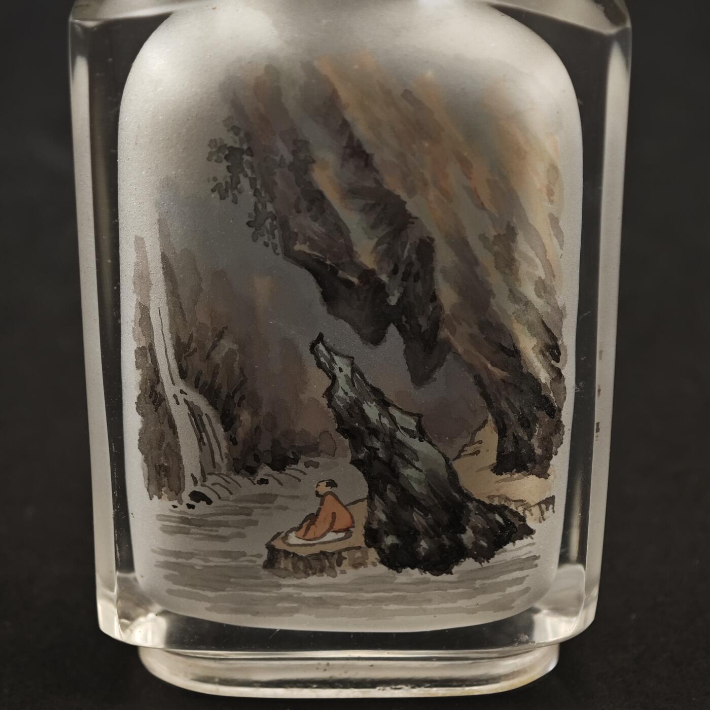 上海都达杂项专场九（全场包邮） 出口创汇期 内画山水鼻烟壶 2件1-540