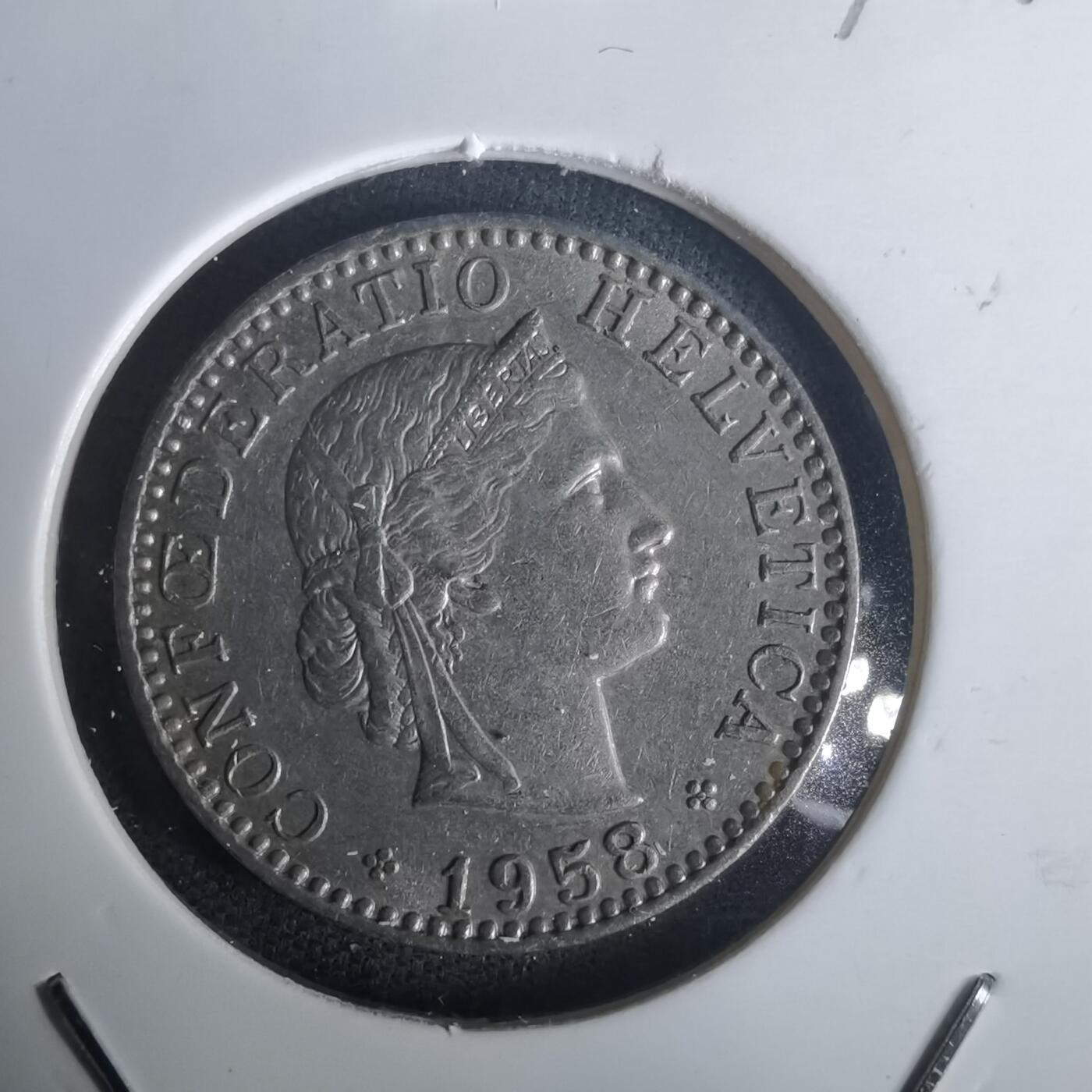 沼泽如烟--第976场 瑞士1958年20分