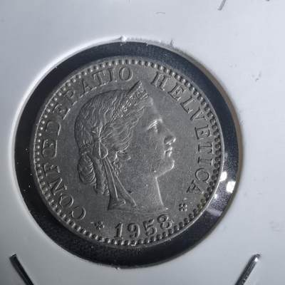 沼泽如烟--第976场 - 瑞士1958年20分