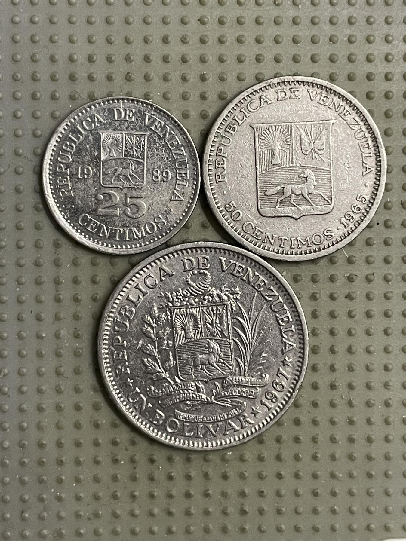 2026年第18场各国散币拍卖（总第168场） 委内瑞拉3枚