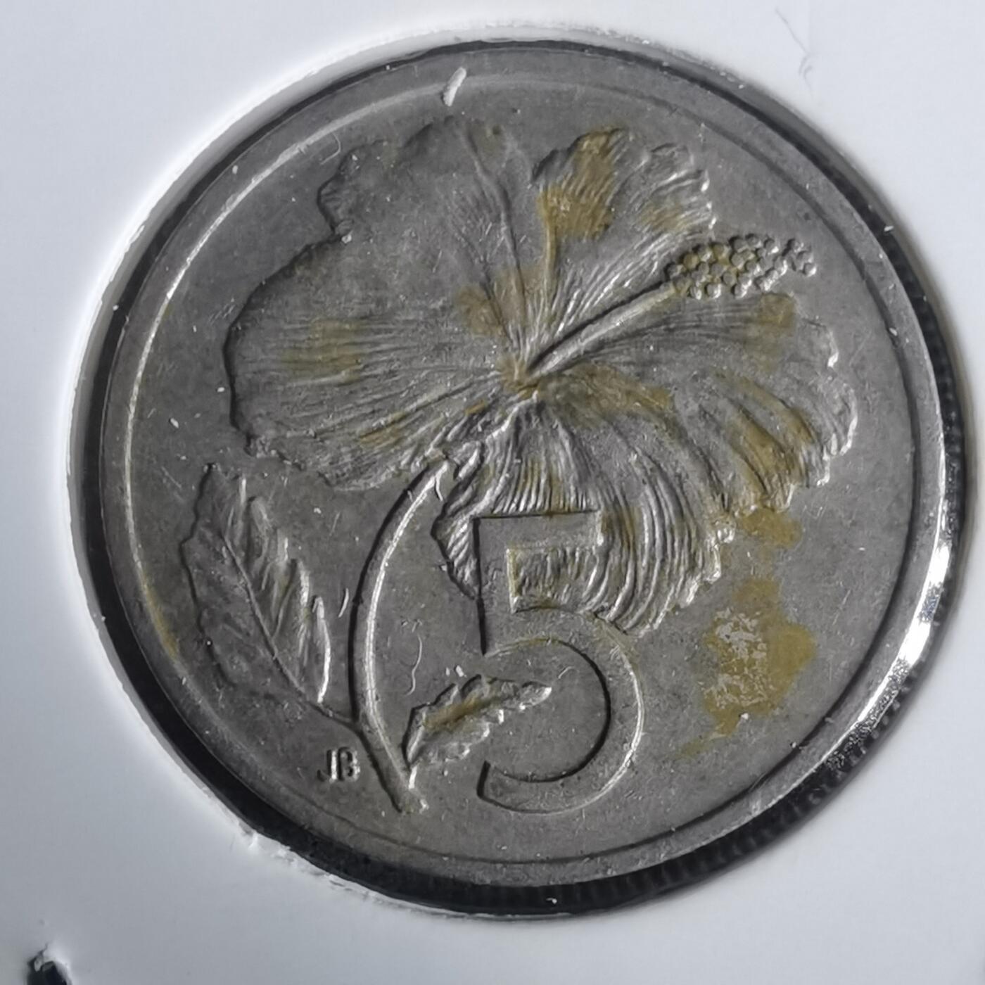 沼泽如烟--第976场 库克1974年五分