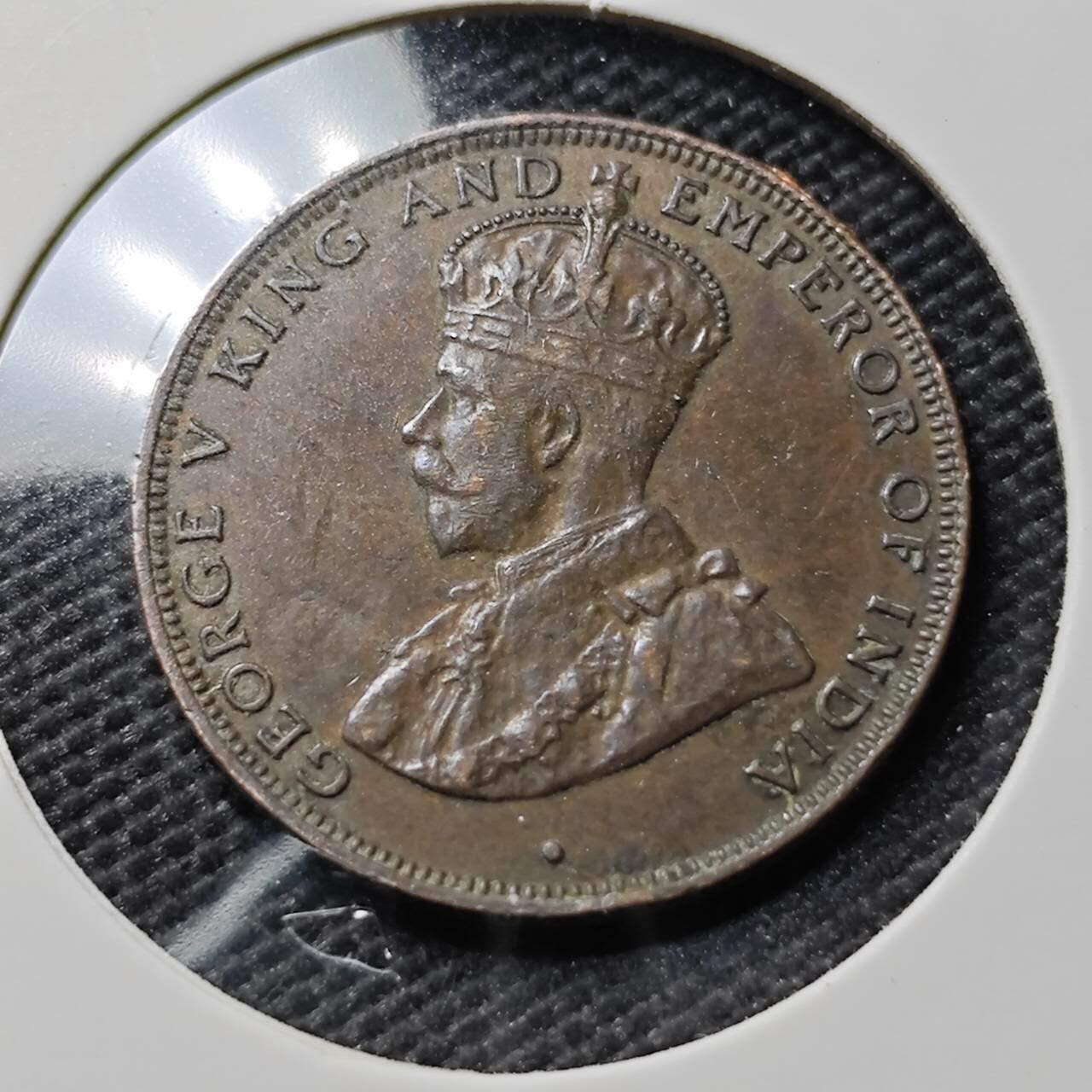 KK钱币收藏小铺  第390期  2月预留时间 周末发货  1934香港1仙铜币