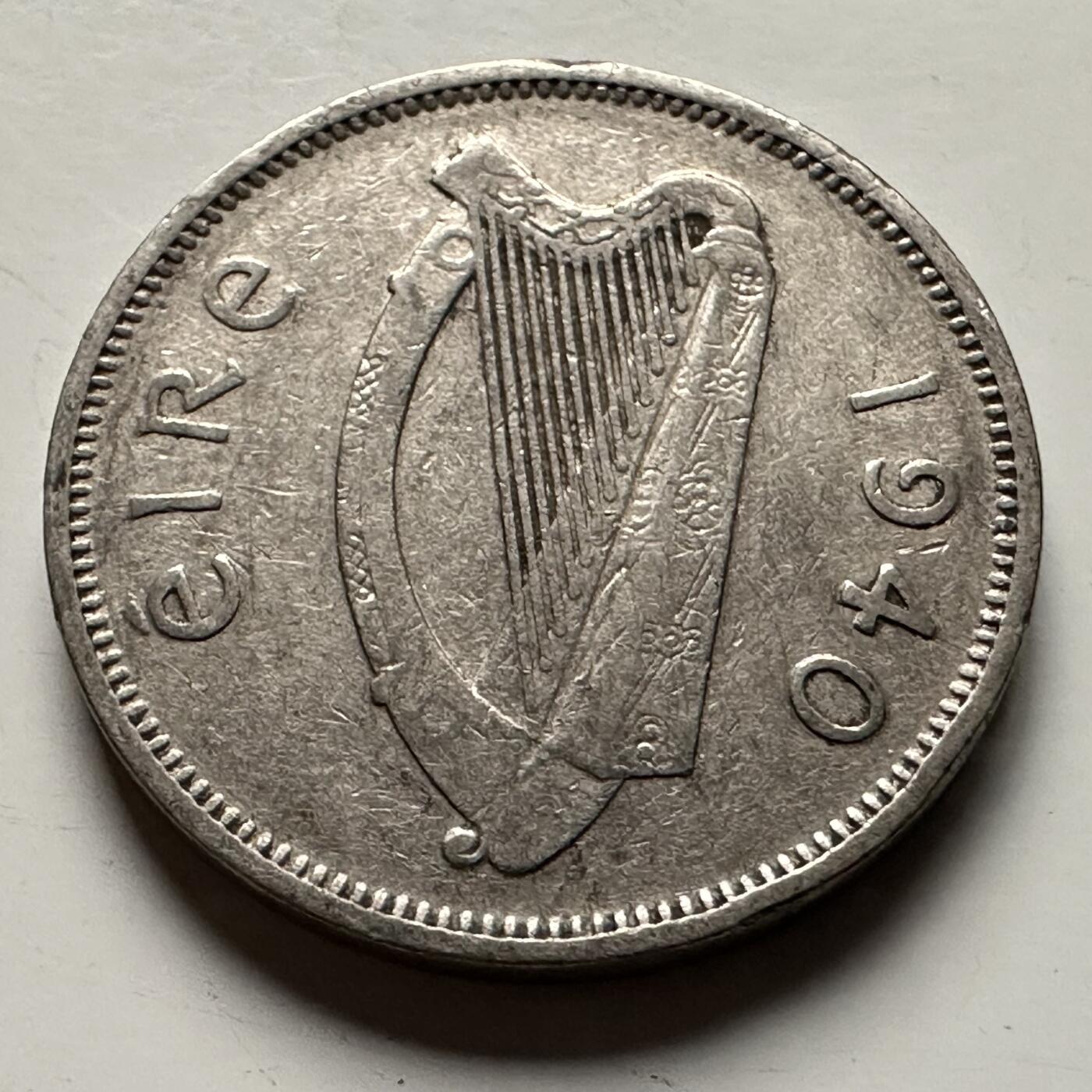 🌹外币初藏🌹🐯2026年第13场  每周二四六晚8️⃣点 接代拍 爱尔兰1940年6便士