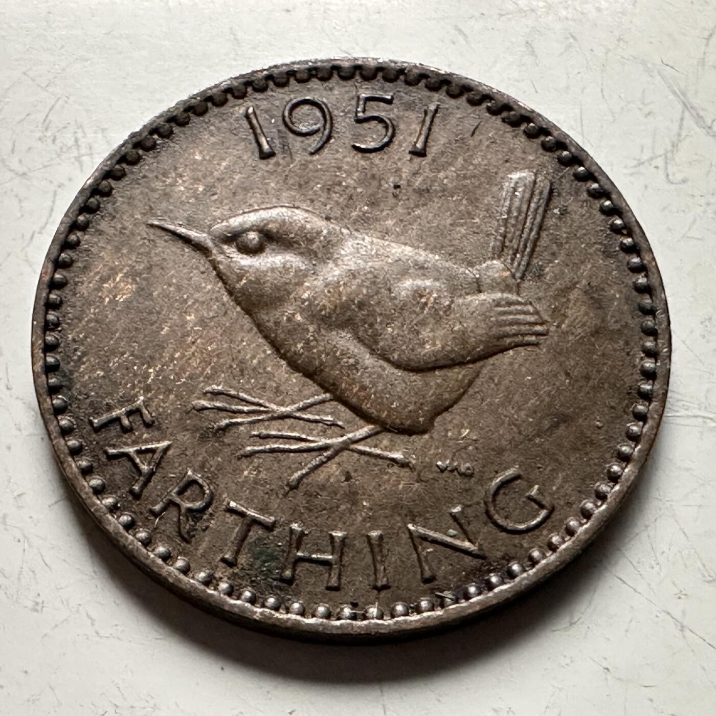 🌹外币初藏🌹🐯2026年第13场  每周二四六晚8️⃣点 接代拍 英国1951年一法新 b