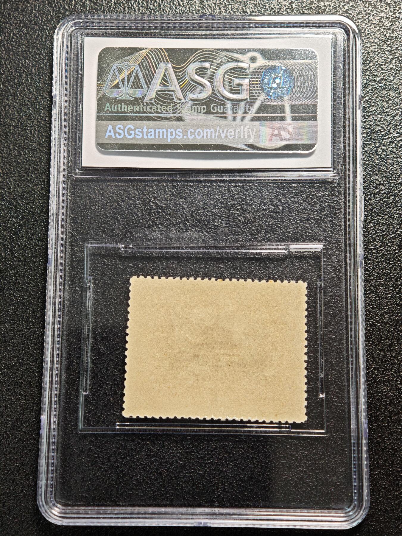 【德藏】世界币章拍卖第163期（拍品征集中~欢迎藏友联系） 1909年 中国大清宣统皇帝登基纪念2分邮票 ASG VF/XF85 Mint OG