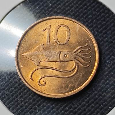 KK钱币收藏小铺  第390期  2月预留时间 周末发货 -  冰岛10拉雷铜币