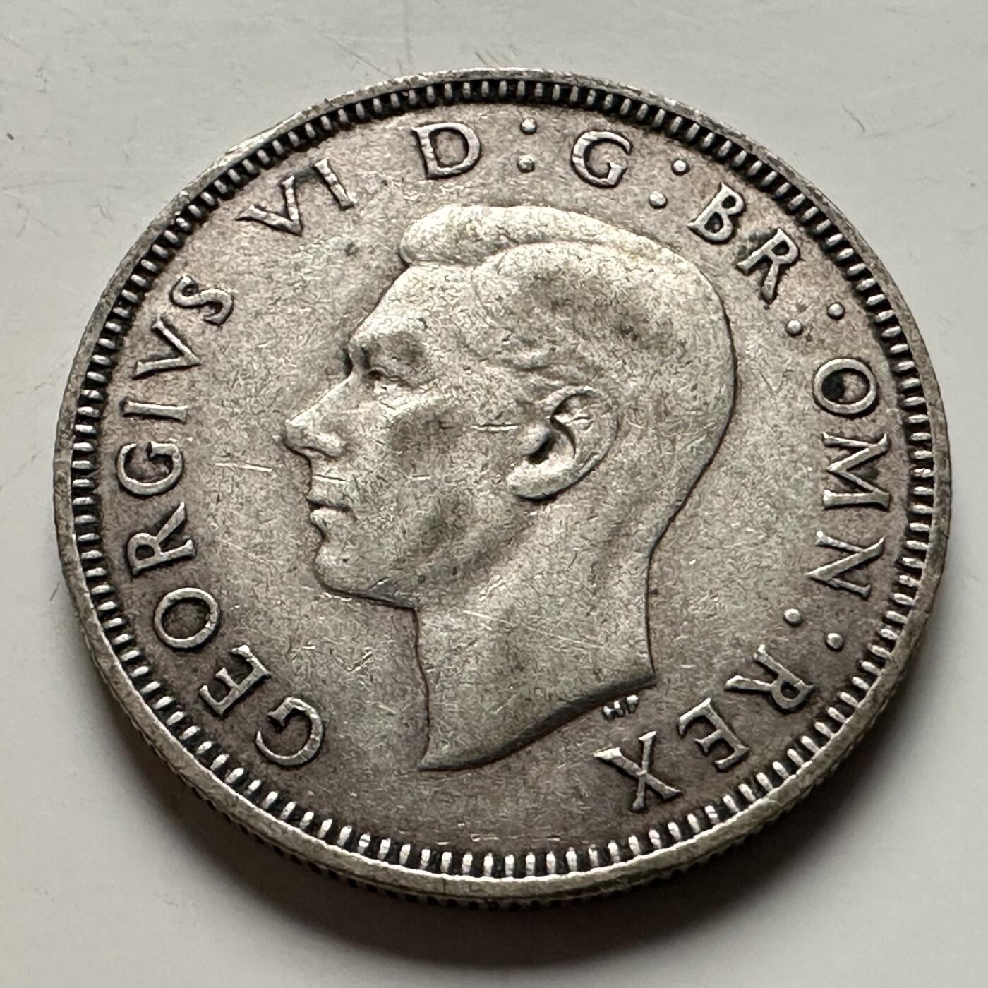 🌹外币初藏🌹🐯2026年第13场  每周二四六晚8️⃣点 接代拍  英国1942年1先令银币 5.65克50%银