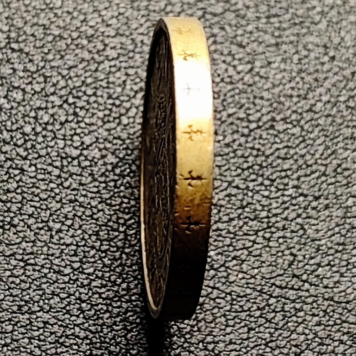 泉币菌-第176场- 精品福利场 厚重 西班牙100比塞塔 双柱 卡洛斯一世国王 铜币 24.5mm 