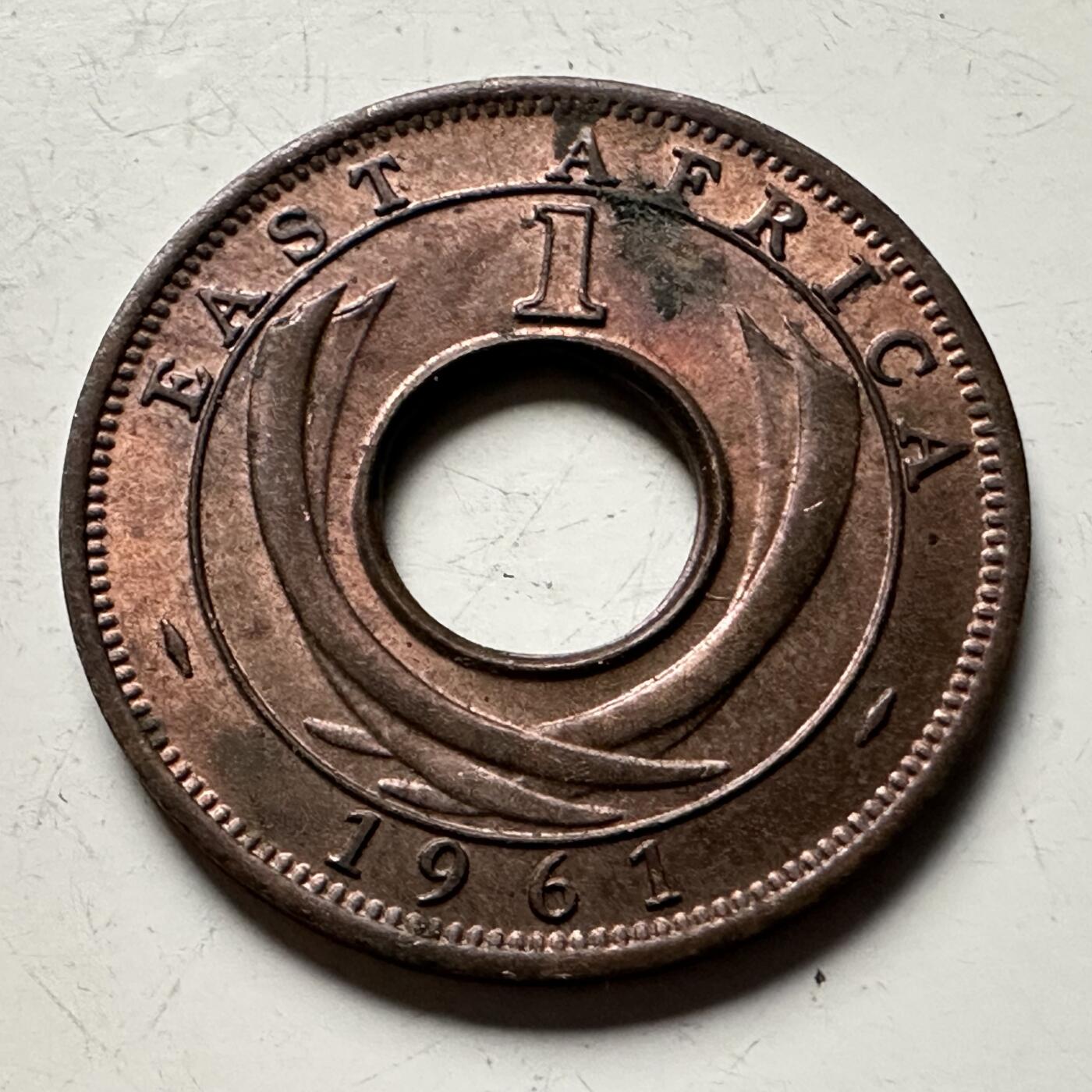 🌹外币初藏🌹🐯2026年第13场  每周二四六晚8️⃣点 接代拍 英属东非1961年一分