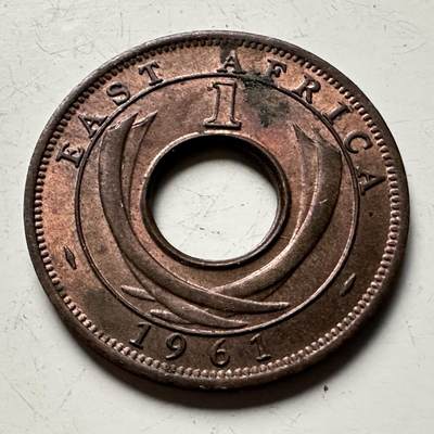 🌹外币初藏🌹🐯2026年第13场  每周二四六晚8️⃣点 接代拍 - 英属东非1961年一分