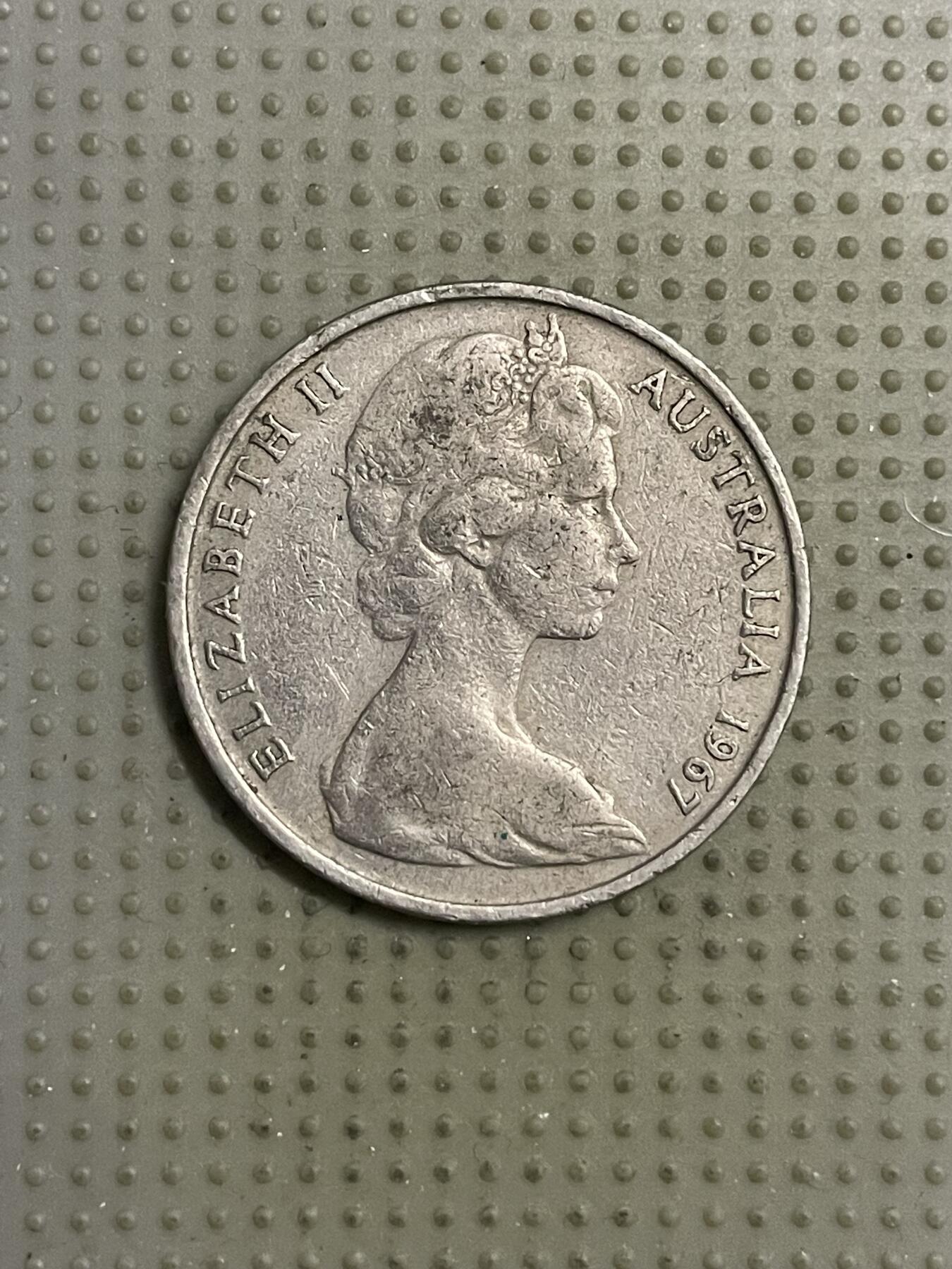 2026年第18场各国散币拍卖（总第168场） 澳大利亚1967年20分