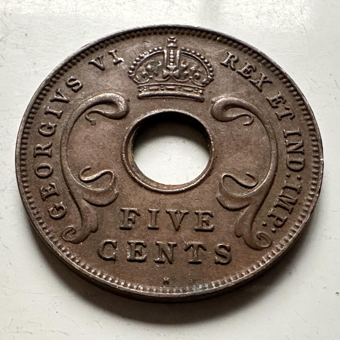 🌹外币初藏🌹🐯2026年第13场  每周二四六晚8️⃣点 接代拍 英属东非1937年5分